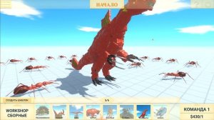 45 ГИГАНСКИХ МУРАШЕК против ГОДЗИЛЛЫ и ДРУГИХ МОНСТРОВ! Animal Revolt Battle Simulator
