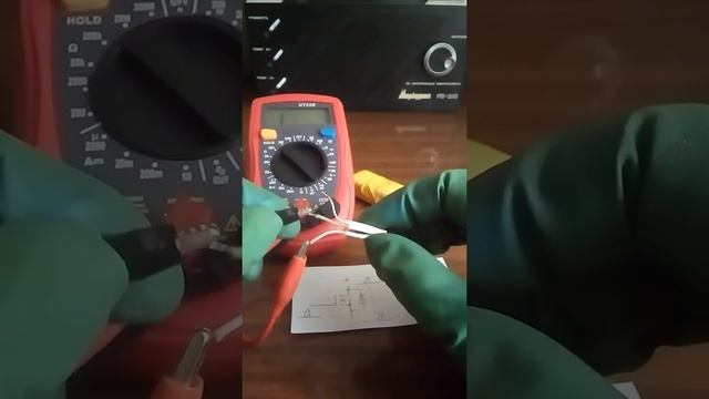 Моssfet-транзистор.прозвон.Mosfet-transistor.calling смотреть онлайн