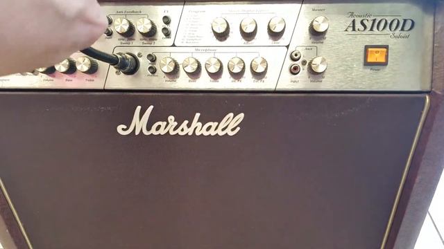 Marshall AS100D demo смотреть онлайн