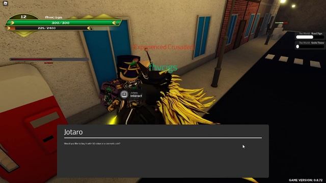(Roblox)Jojo: Crusaders' Heaven смотреть онлайн