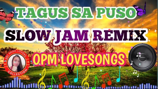 Slow Jam Remix ||Tagus Sa Puso || Opm Lovesongs #remix #opmlovesong #slowjam