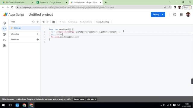 How to send bulk email from excel ? | google app script for email смотреть онлайн
