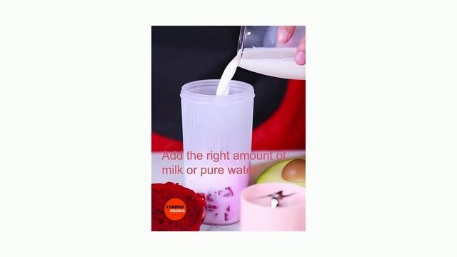 JUICER MINI PORTABLE BLENDER CUP 300ML смотреть онлайн