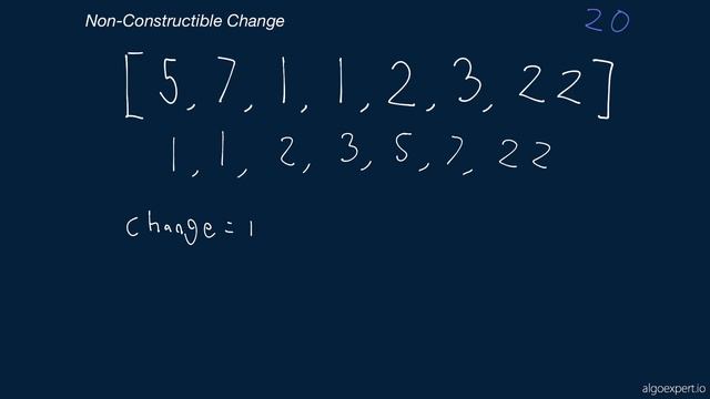 05. Easy Algorithms. Non-Constructible Change смотреть онлайн