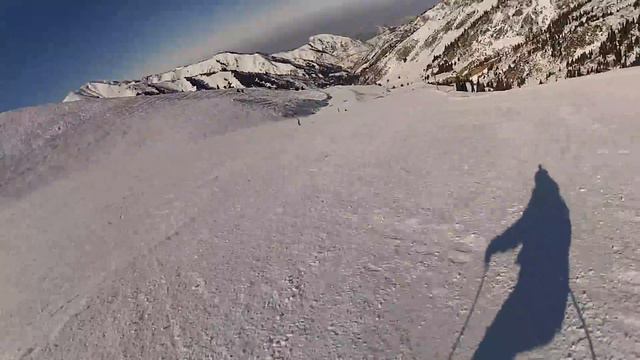 GOPR9668 Чимбулак 14.02.2014 с перевала до отеля. смотреть онлайн