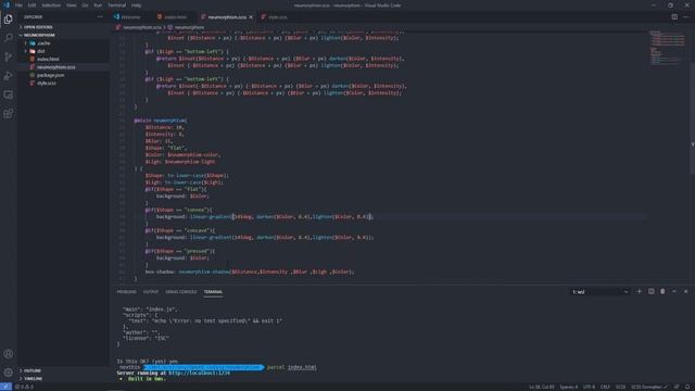 Create Neumorphism SCSS mixin | Speed Coding смотреть онлайн
