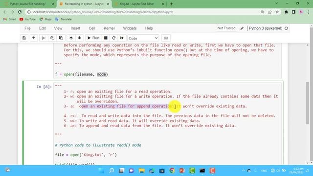 48 - File handling in Python смотреть онлайн