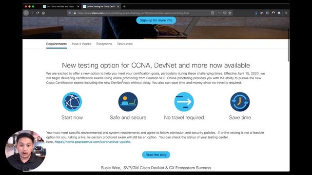 Take your Cisco cert exams ONLINE! смотреть онлайн