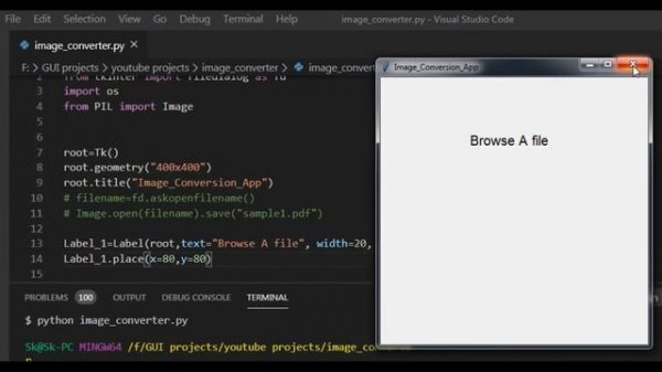 Python Pillow Tutorial-How To Build Image Converter App In Just 10 Minutes