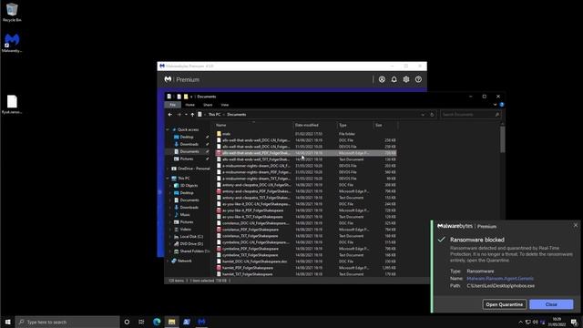 Malwarebytes: Test Vs Ransomware