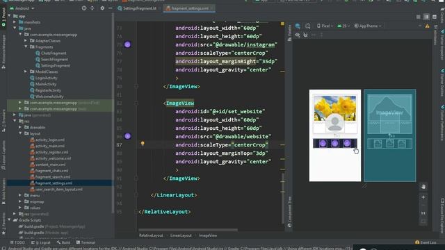 Chat App with Firebase Android Studio Tutorial 2020 - cover image & profile image - Kotlin Projects смотреть онлайн