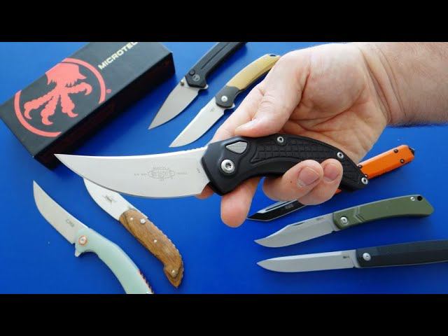 Возможно ЛУЧШИЙ складной нож автомат Microtech Marfione/Bastinelli Brachial