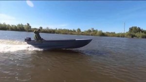 Лодка для профи Обь 43 реплика верфь RiverBoat