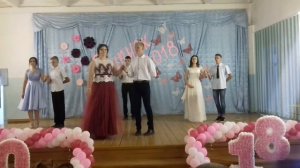 Выпускной вальс под песню из к ф  Мой ласковый и нежный зверь