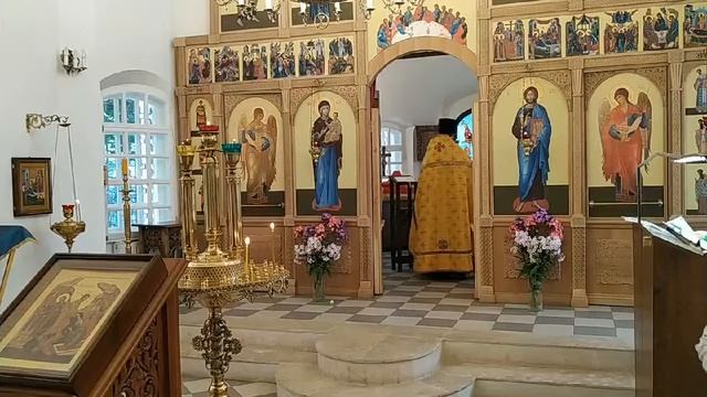 Неделя 13-я по Пятидесятнице. Всенощное бдение (05.09.2020) смотреть онлайн