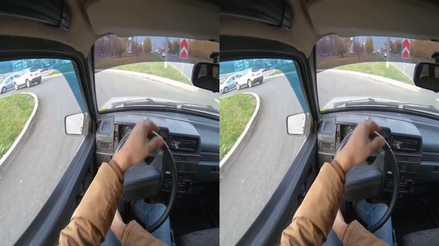 ПОЕЗДКА НА ДЕВЯТКЕ - Смотреть в VR очках SBS VR Video (Google Cardboard, Oculus Rift, VR Box 3D) смотреть онлайн