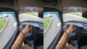 ПОЕЗДКА НА ДЕВЯТКЕ - Смотреть в VR очках SBS VR Video (Google Cardboard, Oculus Rift, VR Box 3D)