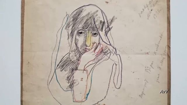 Вера Митурич-Хлебникова о выставке "Май Митурич: детские рисунки - рисунки для детей" смотреть онлайн