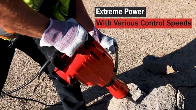 XtremepowerUS 2200Watt Heavy Duty Electric Demolition Jack hammer / Concrete Breaker W/Case 61108 смотреть онлайн