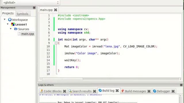 OpenCV_C++_ Lesson_1
