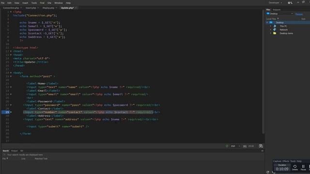 How to UPDATE Existing data from mySQL Database Using PHP by Code Academy in Urdu / Hindi смотреть онлайн