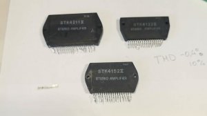 Мощные гибридные микросхемы STK усилителей низкой частоты