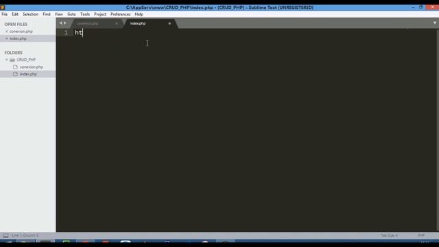 Como Hacer un CRUD en PHP con MYSQL - Parte 01 смотреть онлайн