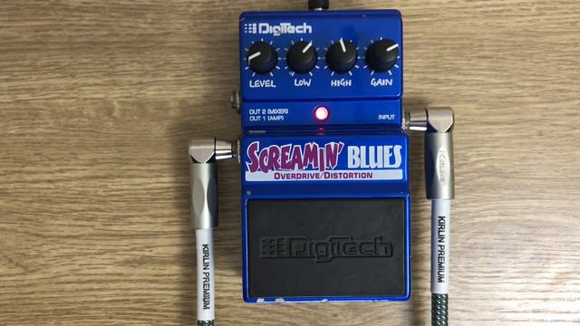 Digitech Screamin' Blues Overdrive Distortion Pedal Demo