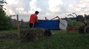 Гидравлический пресс для сена. Второй сезон