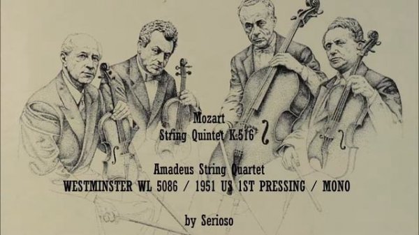 mozart, String Quintet K 516 , Amadeus String Quartet
