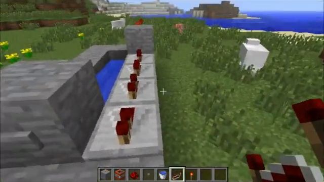 как сделать пушку массового ДАЛЬНЕГО поражения в Minecraft