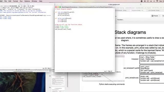 Stack Diagrams смотреть онлайн