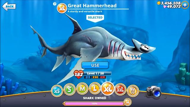 Hungry Shark World - All Sharks Unlocked
