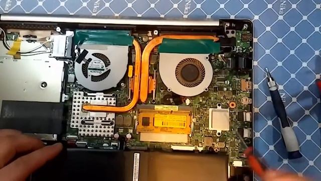 Разборка ноутбука Asus N550JK.Dismantling of the Asus N550JK laptop. смотреть онлайн