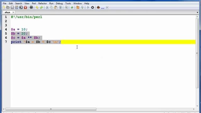 perl tutorial NO 5 Operations смотреть онлайн