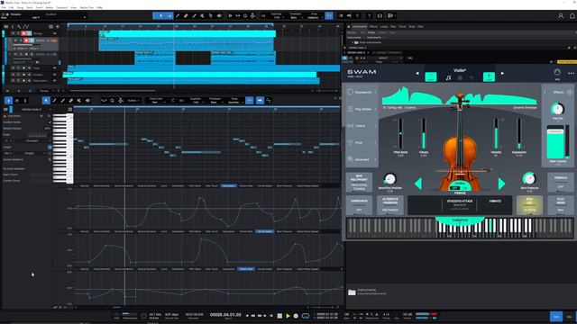 Skies Of A Strange Land (CS1) Arrangement With SWAM Violin