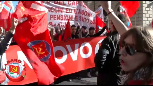 ☭ Демонстрация Коммунистической Партии Италии PCI смотреть онлайн