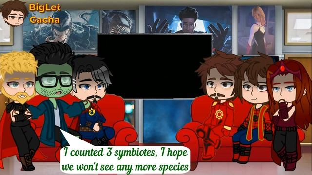 Avengers react to Venom | Peter Parker | Full Video смотреть онлайн