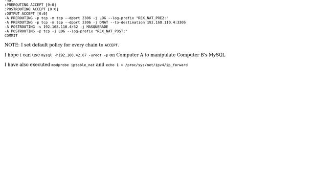 use iptables's nat to proxy mysql (2 Solutions!!) смотреть онлайн