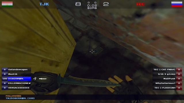 TEC Vs TJK Map De_inferno / GoldenGuns 2023 CS 1.6 Москва  @keychegg   TV