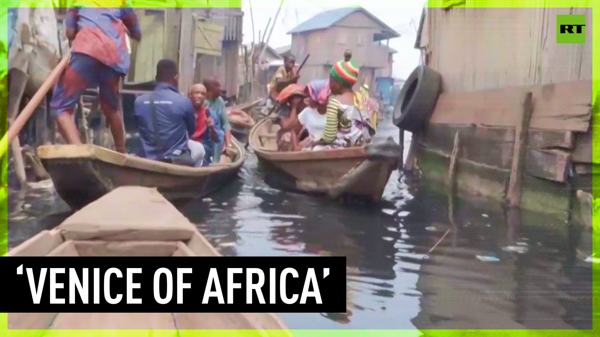 Get On A Boat! RT Correspondent Explores Nigerian Village On Water