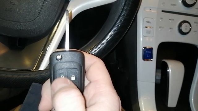 Как прописать ключ на Chevrolet volt, Opel Ampera смотреть онлайн