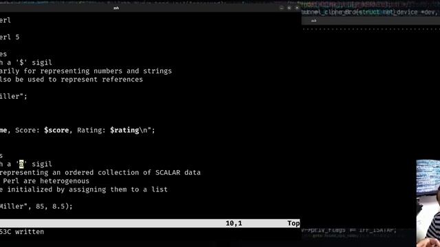 Perl 5 Variable Types: A short introduction смотреть онлайн