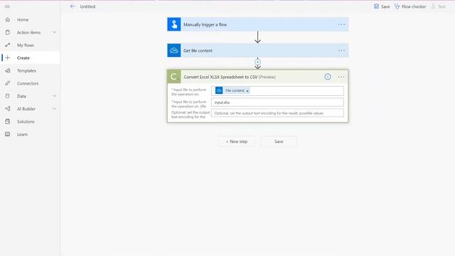 How to Convert XLSX to CSV in Power Automate and Logic Apps смотреть онлайн