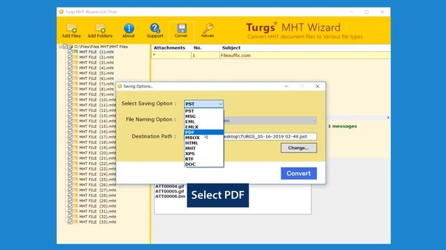 How to Batch Convert MHT to PDF I Change MHT to PDF I Export MHTML to PDF in Batch смотреть онлайн