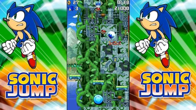 Корявые порты на Android / Sonic Jump (Java) смотреть онлайн