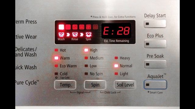 Стиральная машина мигает, выдает ошибку, останавливается. смотреть онлайн