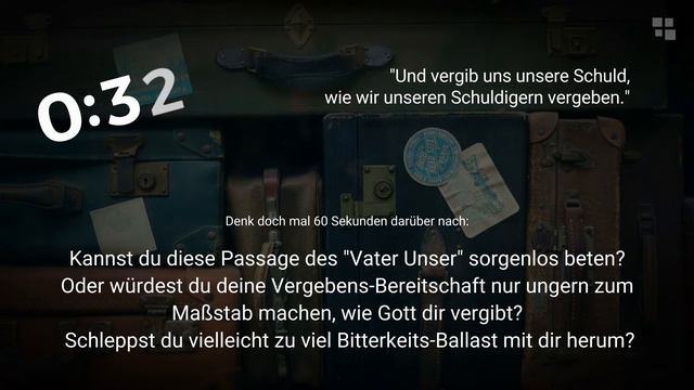 "... wie auch wir vergeben unsern Schuldigern." Wirklich? смотреть онлайн