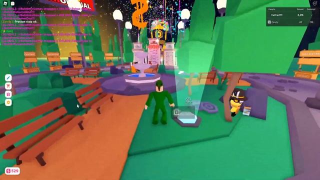 1 Robux = 1 Lap Around the Fountain | Pls Donate Roblox смотреть онлайн
