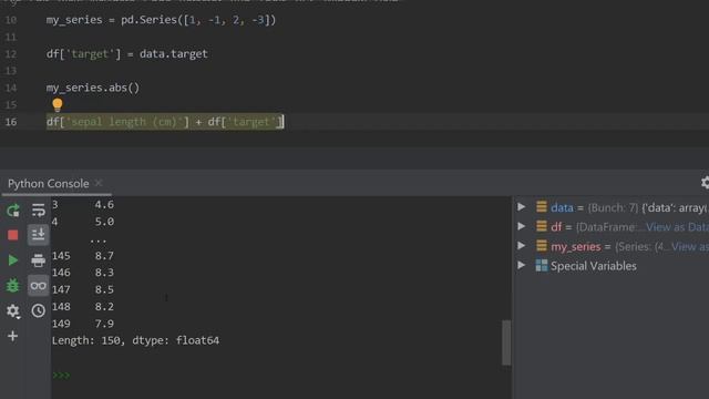 abs, add, agg Methods of Series in Pandas #python смотреть онлайн